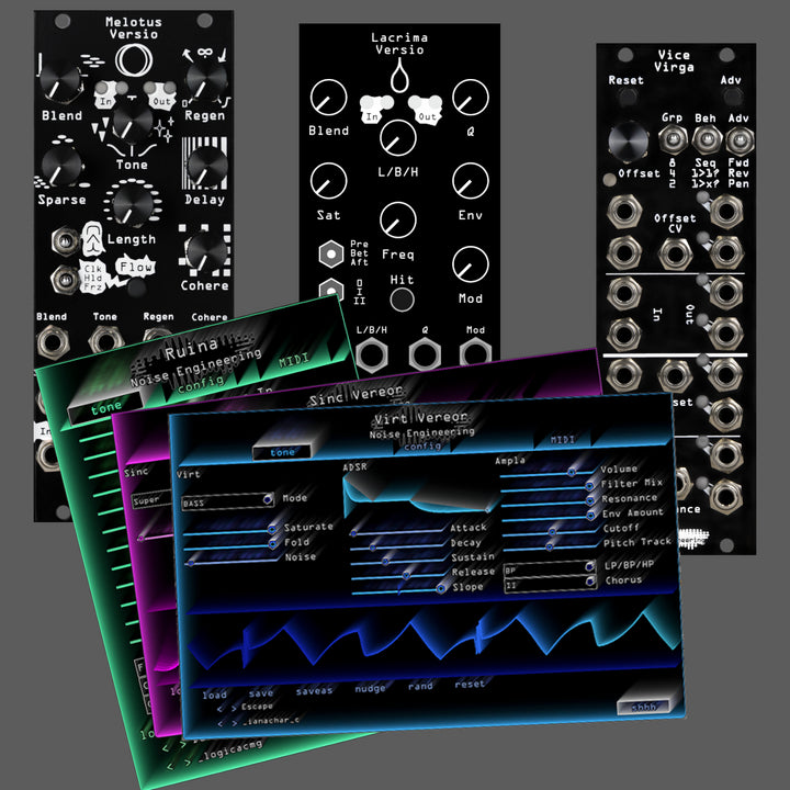 New sequential switch and granular processor modules, an autowah firmware, and three free plugins
