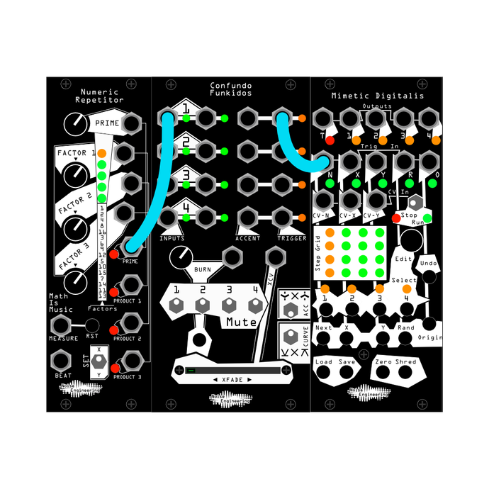 Using Confundo Funkidos in melodic patches