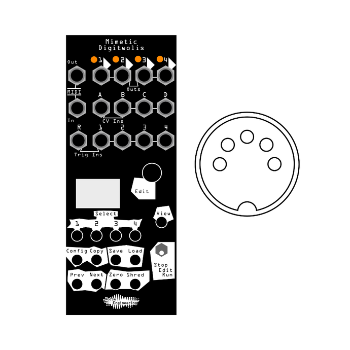 Integrating MIDI with Mimetic Digitwolis