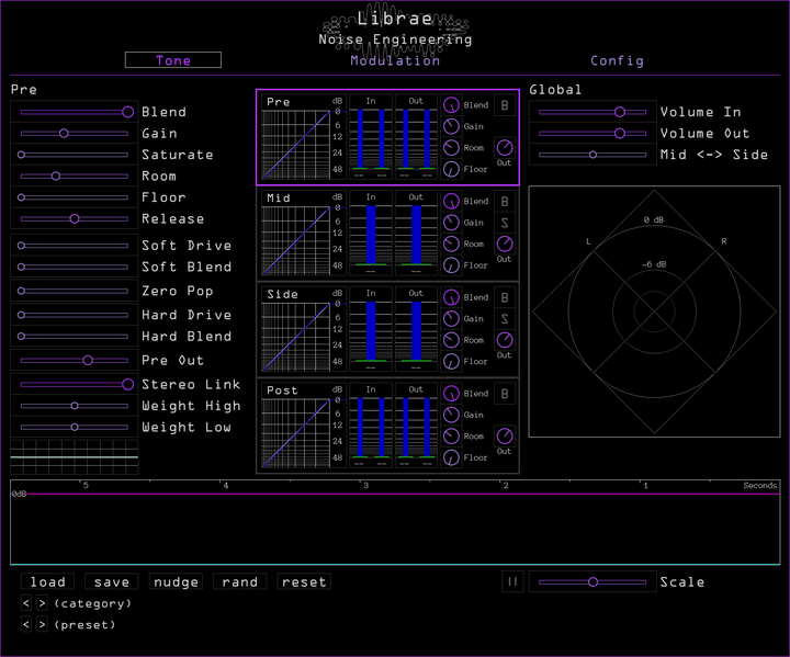 Load image into Gallery viewer, Noise Engineering Librae dynamics plugin Tone page
