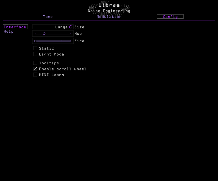 Load image into Gallery viewer, Noise Engineering Librae dynamics plugin Config page
