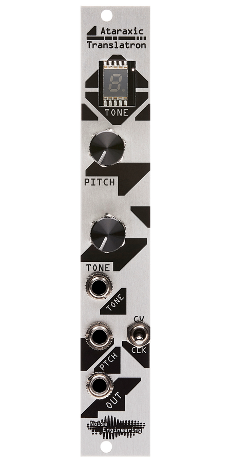 Linear feedback shift register oscilator in silver | Ataraxic Translatron by Noise Engineering