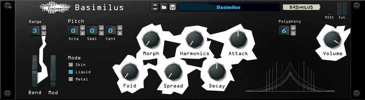 Load image into Gallery viewer, Front panel view of Basimilus Rack Extension for Reason | Made by Noise Engineering, available at the Reason Shop
