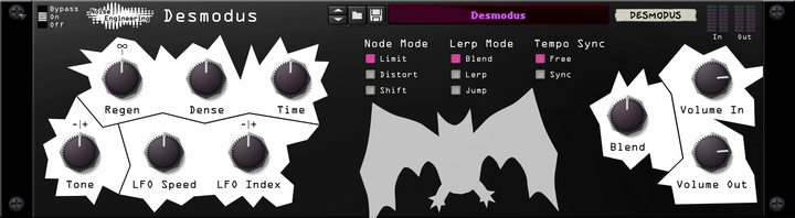 Load image into Gallery viewer, Front panel view of Desmodus Rack Extension for Reason | Made by Noise Engineering, available at the Reason Shop
