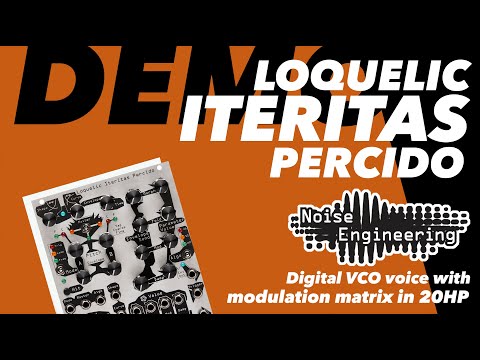 Load and play video in Gallery viewer, Official video manual for the Loquelic Iteritas Percido.
