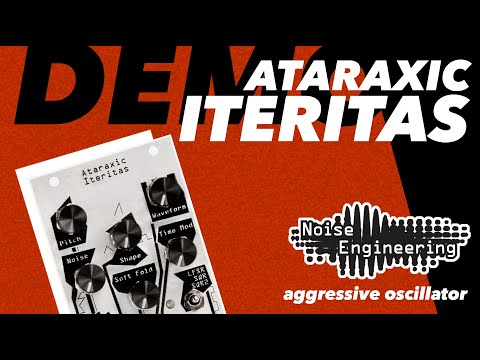 Load and play video in Gallery viewer, The Ataraxic Iteritas is a 10HP voice based on the original Ataraxic Translatron but beefed up with loads more features and tonal controls. 

