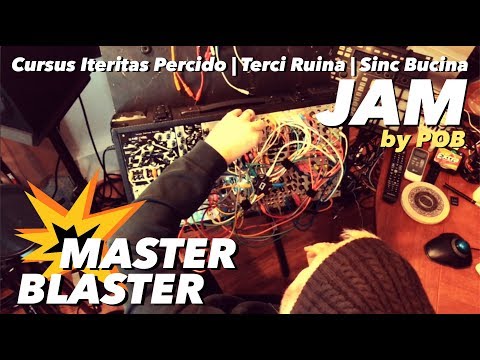 Load and play video in Gallery viewer, Modular synth performance featuring Noise Engineering&#39;s Cursus Iteritas Percido wavetable oscillator, Terci Ruina distortion, and Sinc Bucina VCA/VCF combo.
