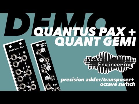 Load and play video in Gallery viewer, Official Quantus Pax and Quant Gemi video manual by Patrick OBrien.
