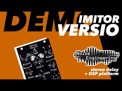 Load and play video in Gallery viewer, Official video manual for the Imitor Versio delay and DSP platform by Patrick OBrien.
