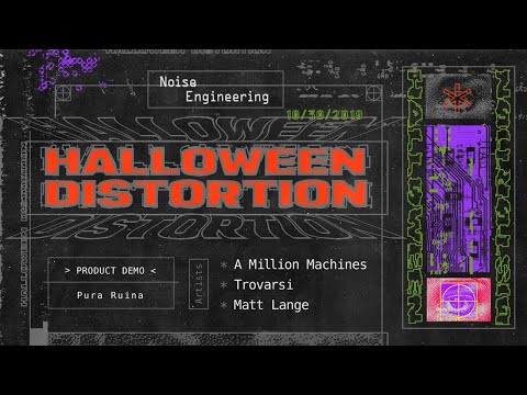 Load and play video in Gallery viewer, A recording of the Halloween Distortion Party livestream at Perfect Circuit. 
