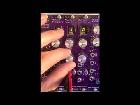 Load and play video in Gallery viewer, A demonstration of the Ataraxic Translatron eurorack oscilator.
