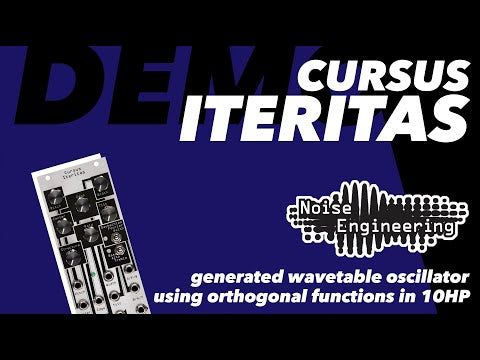 Load and play video in Gallery viewer, A quick demonstration of Cursus Iteritas by Noise Engineering
