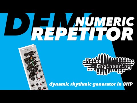 Load and play video in Gallery viewer, Tutorial for Numeric Repetitor by Noise Engineering
