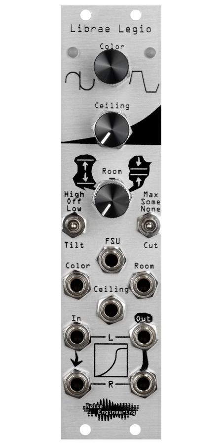 The dynamics processor of your dreams: stereo-in, stereo-out on a DSP/oscillator platform for Eurorack in silver. | Librae Legio and the World of Legio by Noise Engineering